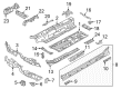 Diagram for Volkswagen GTI Floor Pan - 5Q0-803-205