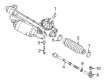Diagram for Volkswagen Rack and Pinion Boot - 1EA-423-831-A