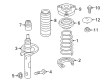 Diagram for Volkswagen Jetta Coil Springs - 5QM-411-105-J