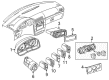Diagram for Volkswagen Cabrio A/C Switch - 1J0-820-045-E-01C
