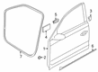 Diagram for Volkswagen Passat Weather Strip - 561-867-911-H
