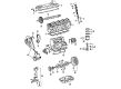 Diagram for Volkswagen Corrado Engine Mount - 357-199-381-C