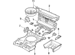 Diagram for Volkswagen Scirocco Floor Pan - 171-803-208