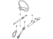 Diagram for Volkswagen Steering Shaft - 175-422-951-A