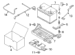 Diagram for Volkswagen Golf Alltrack Battery Cables - 5Q0-971-250-S