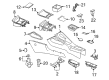 Diagram for Volkswagen Rabbit Cup Holder - 1K0-862-531-A-UJC