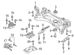 Diagram for Volkswagen Engine Mount - 5Q0-199-517-D