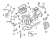 Diagram for Volkswagen Jetta A/C Switch - 1C0-820-045-E-01C