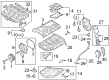 Diagram for Volkswagen Jetta Timing Chain Guide - 06K-109-469-N