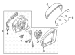 Diagram for Volkswagen Taos Mirror Cover - 2GJ-857-537-9B9