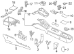 Diagram for Volkswagen Jetta Center Console - 5C7-863-241-K-82V