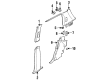 Diagram for 1998 Volkswagen Jetta Pillar Panels - 1H4-867-243-B-H50