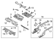 Diagram for Volkswagen Golf R Floor Pan - 5Q0-813-116-L