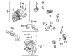 Diagram for Volkswagen Phaeton Air Filter Box - 3D0-128-607-H