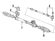 Diagram for Volkswagen Passat Tie Rod End - 357-422-803-A