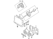 Diagram for Volkswagen Passat Cooling Fan Assembly - 191-959-465-C