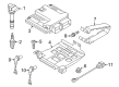 Diagram for Volkswagen Spark Plug - 101-905-622