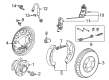 Diagram for Volkswagen Brake Tubing Clips - 1EA-611-793