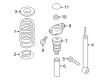 Diagram for Volkswagen Golf R Coil Springs - 1K0-511-115-HS