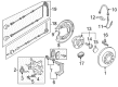 Diagram for Volkswagen Brake Hose - 1Q0-611-775-D