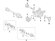 Diagram for Volkswagen Driveshaft - 3Q0-521-101-AR
