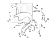Diagram for Volkswagen Fender - 1C0-821-106-F-GRU