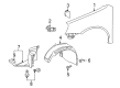 Diagram for Volkswagen Fender - 1K6-821-022-A
