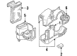 Diagram for Volkswagen Cabin Air Filter - 3A0-819-644