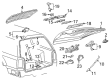 Diagram for Volkswagen Liftgates - 3B9-827-025-L