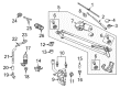 Diagram for Volkswagen Windshield Wiper Motors - 5N0-955-711-B