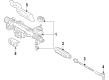 Diagram for Volkswagen Rack and Pinions - 5QM-423-051-B