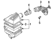 Diagram for Volkswagen Corrado Air Intake Hose - 535-129-607-F