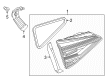 Diagram for 2016 Volkswagen Passat Back Up Light - 561-945-308-B