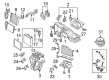 Diagram for Volkswagen Jetta Heater Core - 1J1-819-031-B