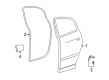 Diagram for 2002 Volkswagen Passat Weather Strip - 3B5-867-367-K-MGU