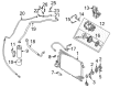 Diagram for Volkswagen A/C Compressor Cut-Out Switches - 8D0-959-482-B