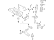 Diagram for Volkswagen Jetta Control Arm - 1K0-407-152-BC