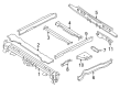 Diagram for Volkswagen Axle Beam - 701-803-181-F