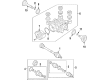 Diagram for Volkswagen Rabbit CV Joint Boot - 1K0-498-203
