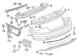 Diagram for Volkswagen Jetta Bumper - 5C6-807-418-A-GRU