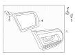 Diagram for Volkswagen Eos Back Up Light - 1Q0-945-094-AB