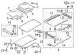 Diagram for Volkswagen Atlas Weather Strip - 5G9-877-459-A