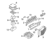 Diagram for Volkswagen Beetle Relay Boxes - 1C0-941-385-01C