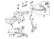 Diagram for Volkswagen Axle Beam Mount - 7P0-407-077