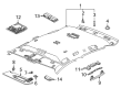 Diagram for Volkswagen Atlas Cross Sport Interior Lights - 11A-947-290-A-4PK