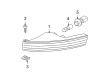 Diagram for Volkswagen Passat Turn Signal Lights - 3C0-953-041-K