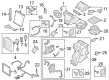 Diagram for Volkswagen Golf R A/C Switch - 3G0-907-049-E-WHS