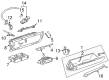Diagram for Volkswagen Phaeton Glove Box - 3D1-857-101-M-5N8