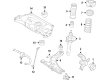 Diagram for Volkswagen Passat Sway Bar - 561-411-303-G