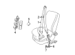 Diagram for Volkswagen Beetle Seat Belt - 1C0-857-805-A-HCQ